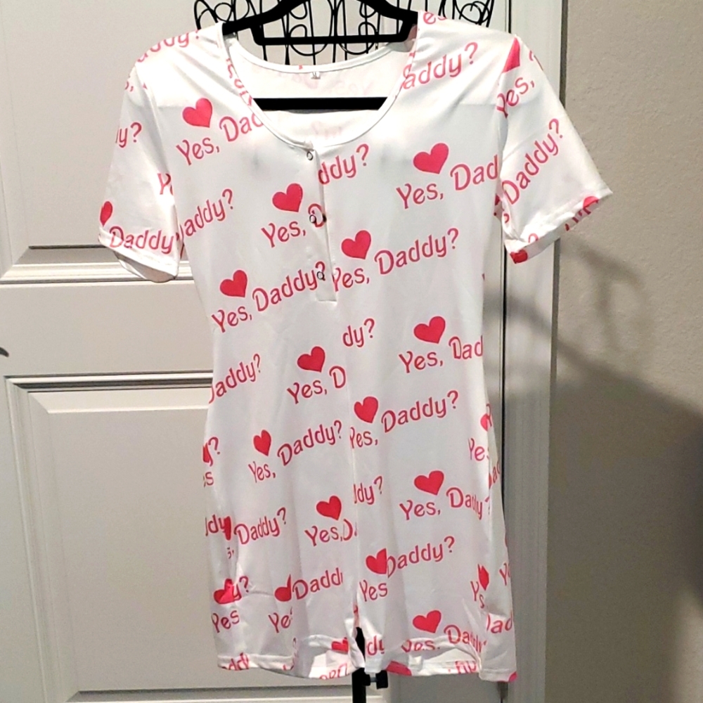Yes Daddy? Onsie Pajama